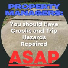 Why Property Managers Should Have Cracks and Trip Hazards Repaired Thumbnail